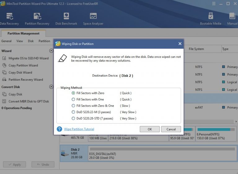 آموزش وایپ کردن اطلاعات روی هارد و فلش کلینیک هارد ایران