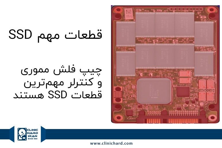 چیپ فلش مموری و کنترلر؛ مهم‌ترین قطعات در ساختار SSD