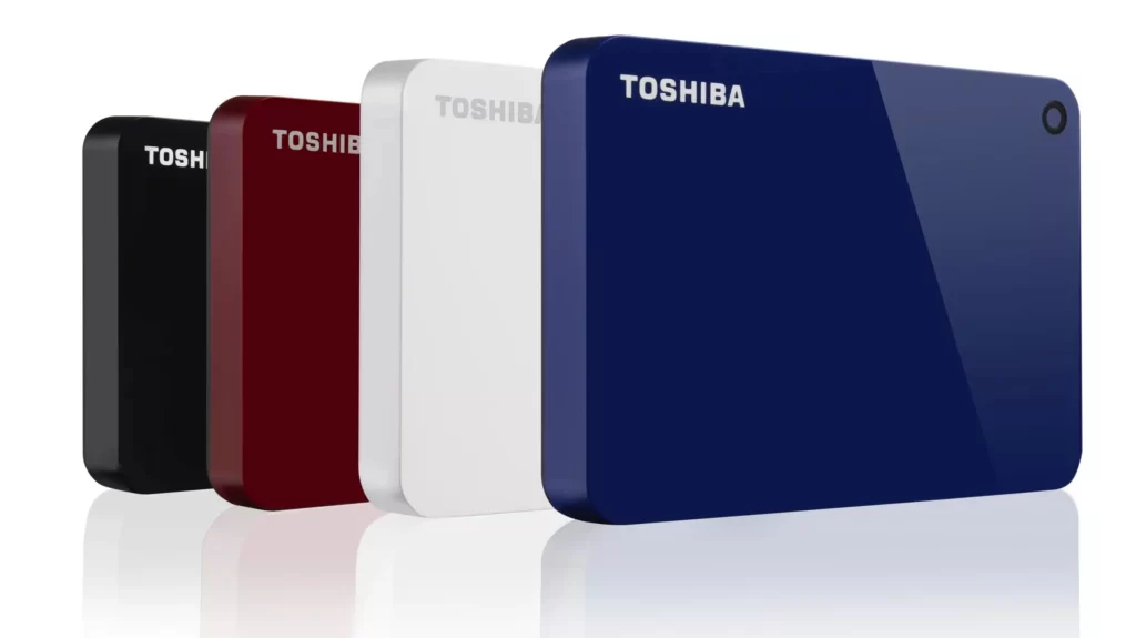 عکس ریکاوری و بازیابی اطلاعات هارد اکسترنال توشیبا Toshiba